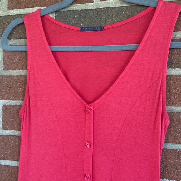 Pink Button Sundress - Picture 7 of 11